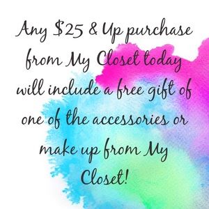 Free Accessory or Make-Up SURPRISE from my closet